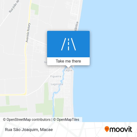 Rua São Joaquim map