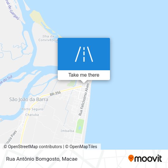 Rua Antônio Bomgosto map