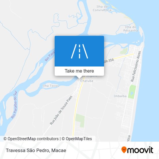 Travessa São Pedro map