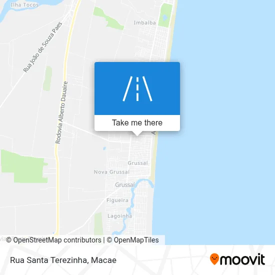 Rua Santa Terezinha map