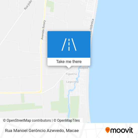 Rua Manoel Gerôncio Azwvedo map