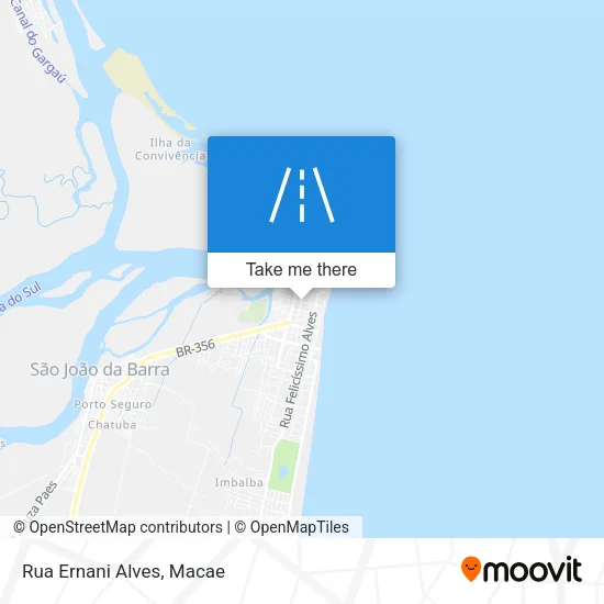 Rua Ernani Alves map