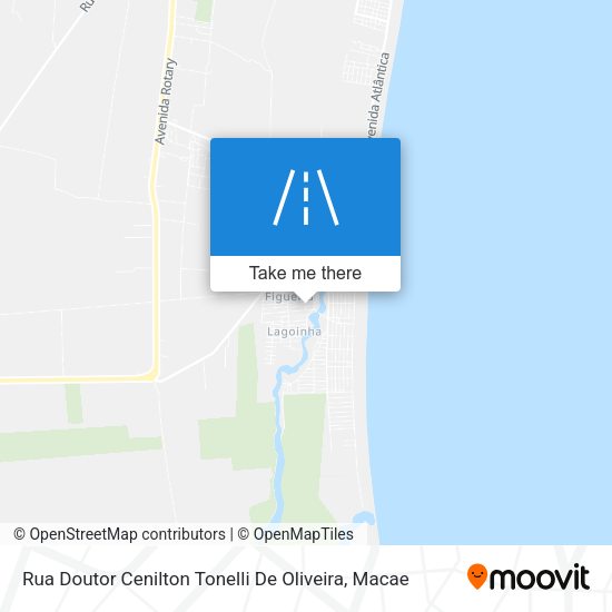 Rua Doutor Cenilton Tonelli De Oliveira map