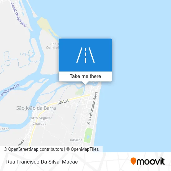 Rua Francisco Da Silva map