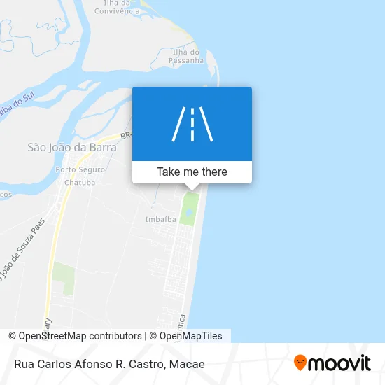 Rua Carlos Afonso R. Castro map