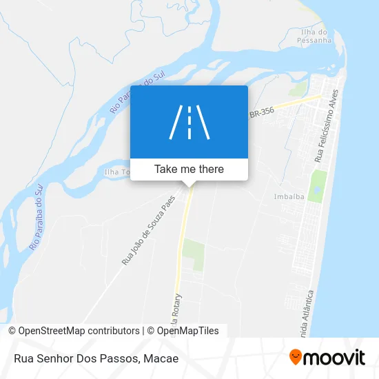 Rua Senhor Dos Passos map