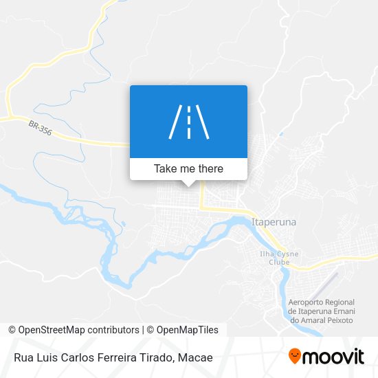 Rua Luis Carlos Ferreira Tirado map
