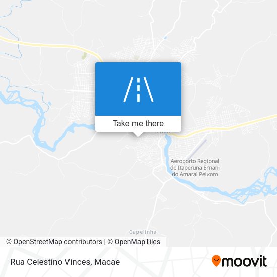Rua Celestino Vinces map