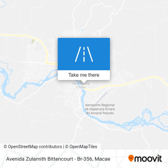 Avenida Zulamith Bittencourt - Br-356 map