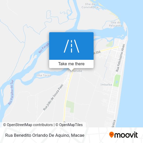 Rua Benedito Orlando De Aquino map