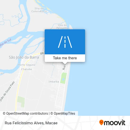 Rua Felicíssimo Alves map