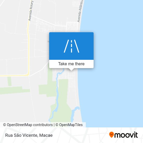 Rua São Vicente map
