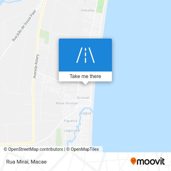 Rua Mirai map
