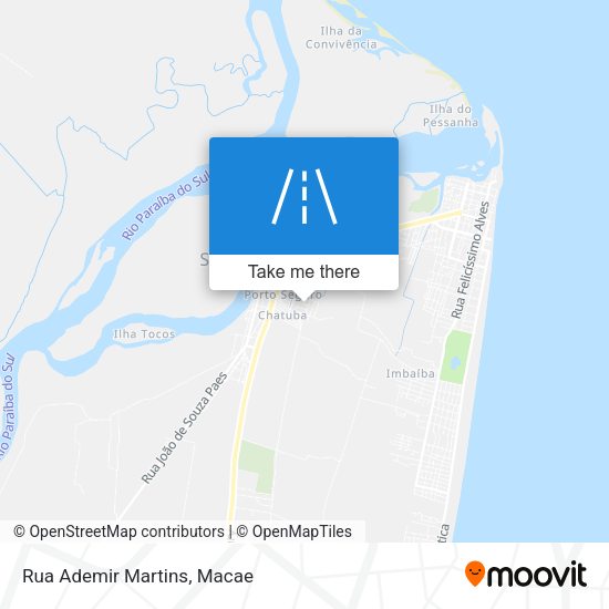 Rua Ademir Martins map