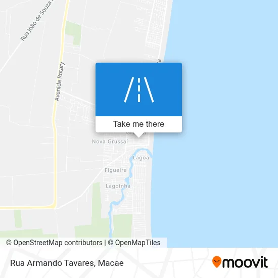 Rua Armando Tavares map