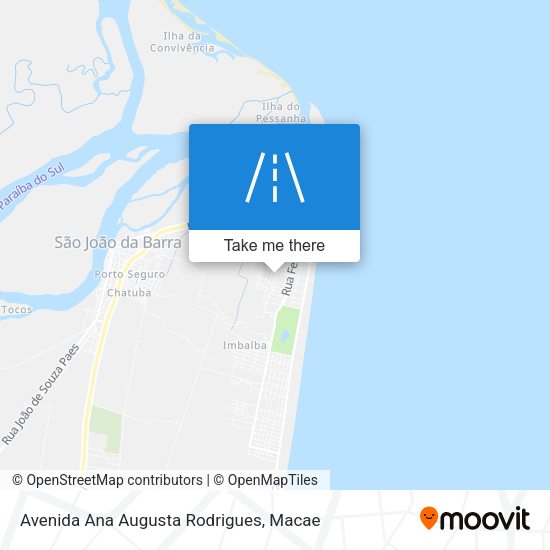 Avenida Ana Augusta Rodrigues map