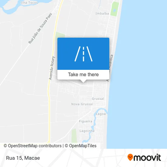 Rua 15 map