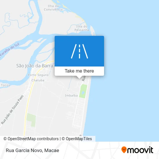 Rua Garcia Novo map