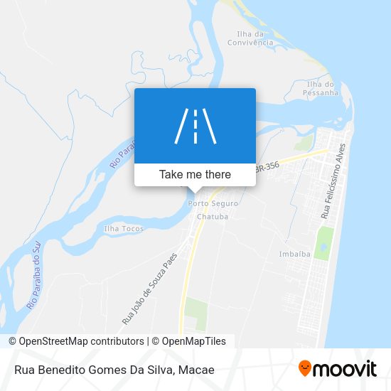 Rua Benedito Gomes Da Silva map