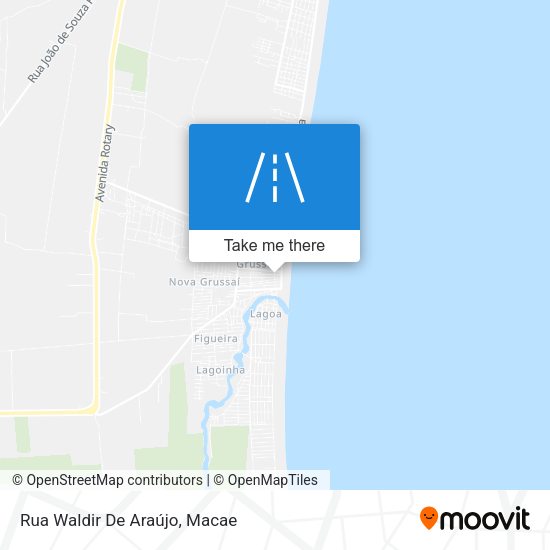 Rua Waldir De Araújo map