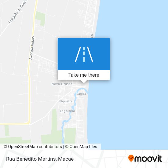 Rua Benedito Martins map
