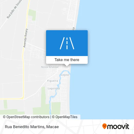 Rua Benedito Martins map