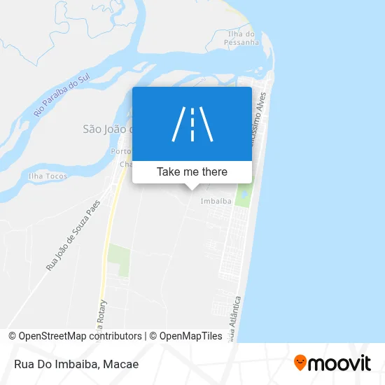 Rua Do Imbaiba map
