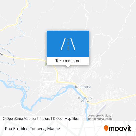 Rua Erotides Fonseca map