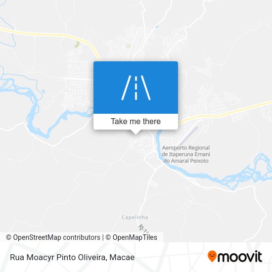 Rua Moacyr Pinto Oliveira map