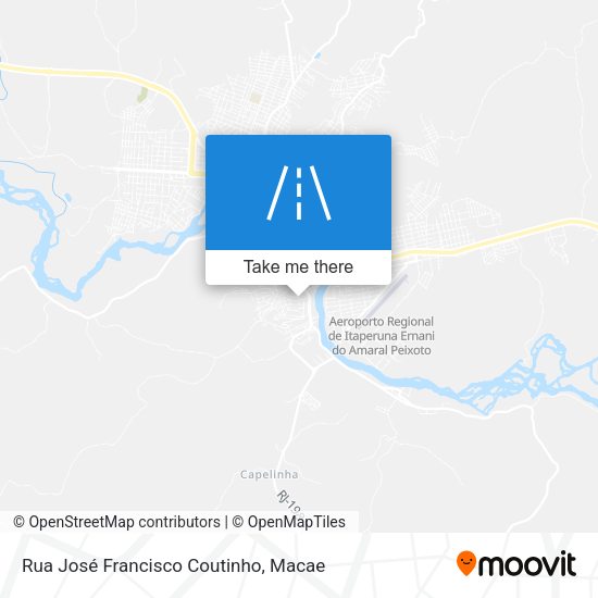 Rua José Francisco Coutinho map