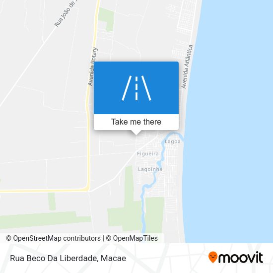 Rua Beco Da Liberdade map