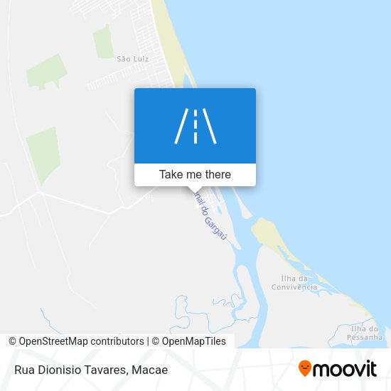 Rua Dionisio Tavares map