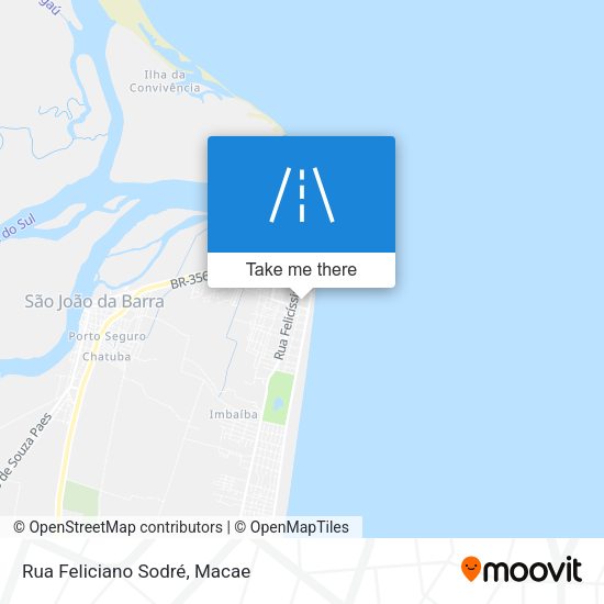 Rua Feliciano Sodré map