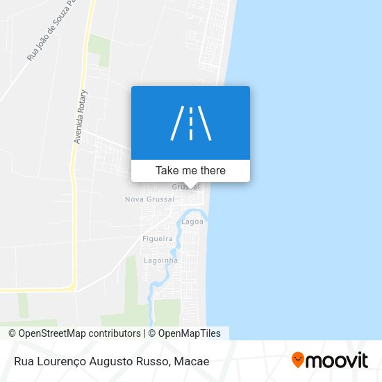 Rua Lourenço Augusto Russo map