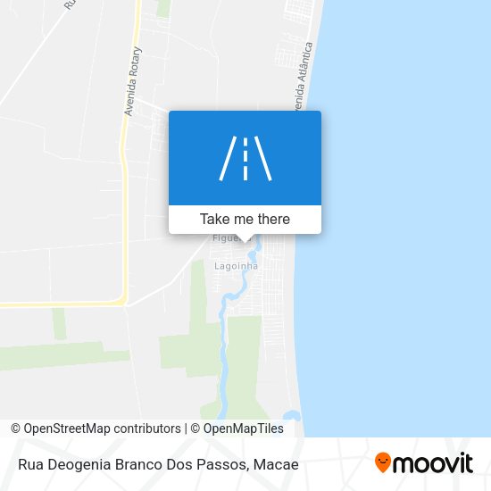 Rua Deogenia Branco Dos Passos map