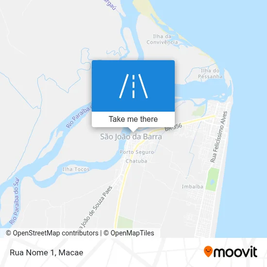 Rua Nome 1 map
