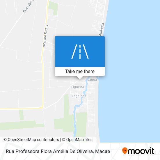Rua Professora Flora Amélia De Oliveira map