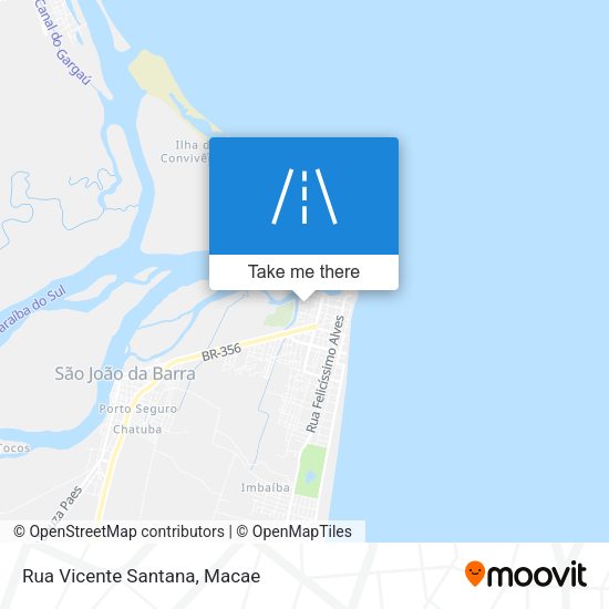 Rua Vicente Santana map