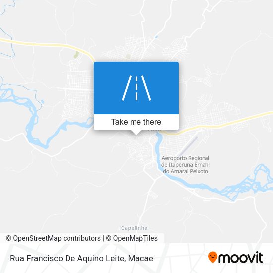 Rua Francisco De Aquino Leite map
