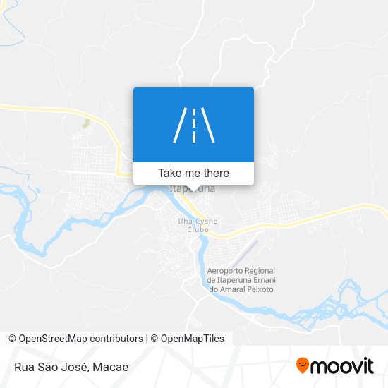 Rua São José map