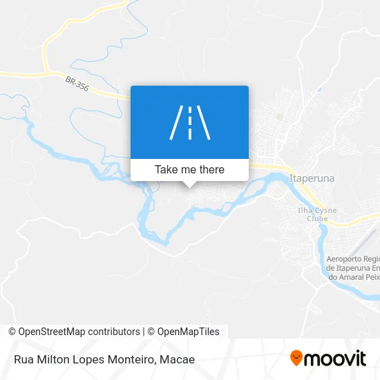 Rua Milton Lopes Monteiro map