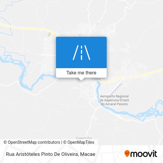 Rua Aristóteles Pinto De Oliveira map