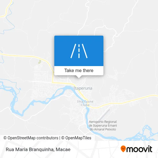 Rua Maria Branquinha map