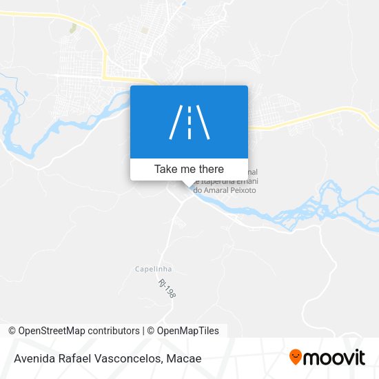 Avenida Rafael Vasconcelos map