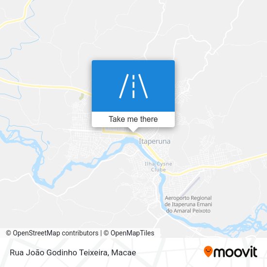Rua João Godinho Teixeira map