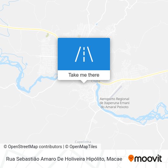 Rua Sebastião Amaro De Holiveira Hipólito map