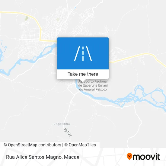 Rua Alice Santos Magno map