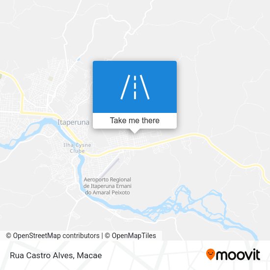 Rua Castro Alves map