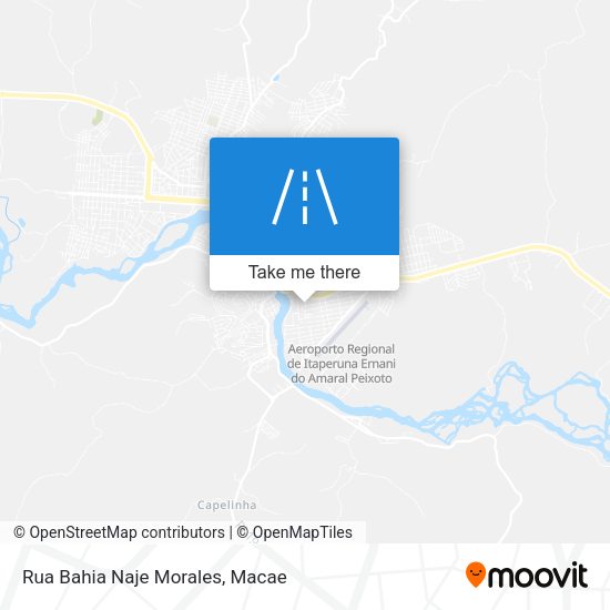 Rua Bahia Naje Morales map