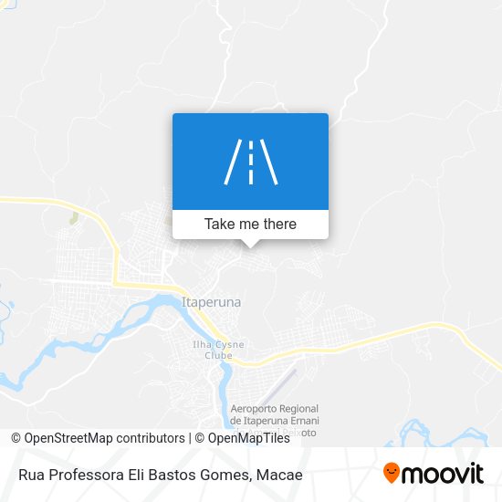 Rua Professora Eli Bastos Gomes map